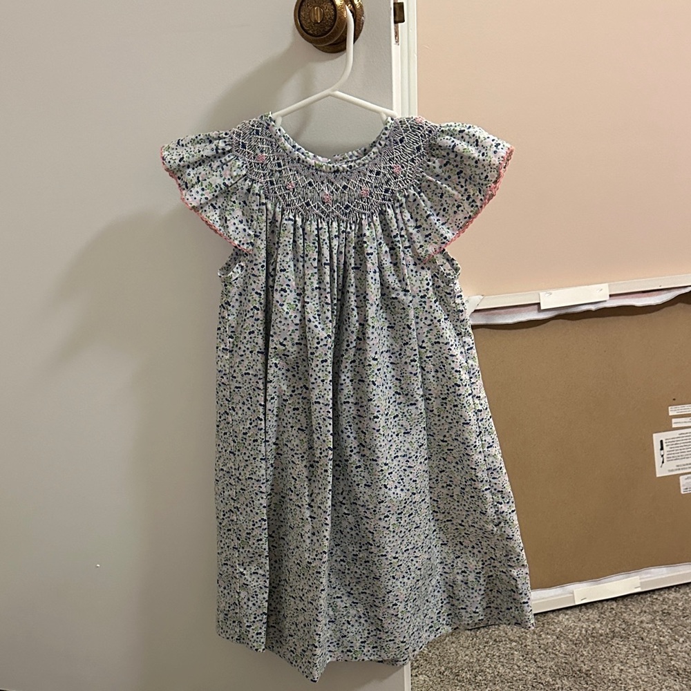Floral Smocked Dress
